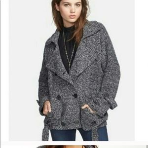 Free people slouchy moto jacket sz.xs